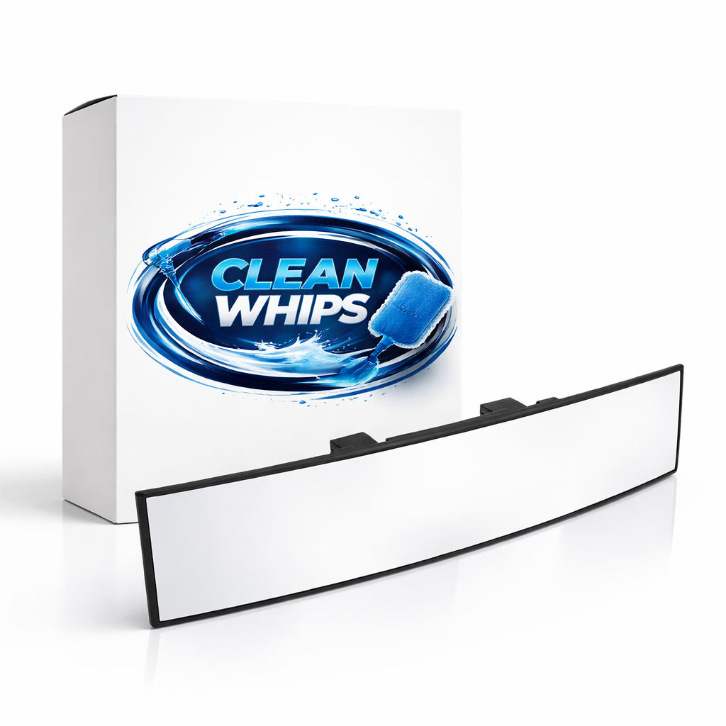 CleanWhips Wide Angle Rearview Mirror