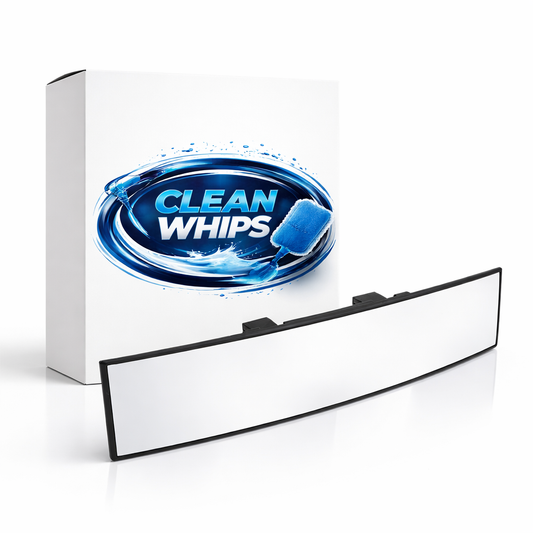 CleanWhips Wide Angle Rearview Mirror