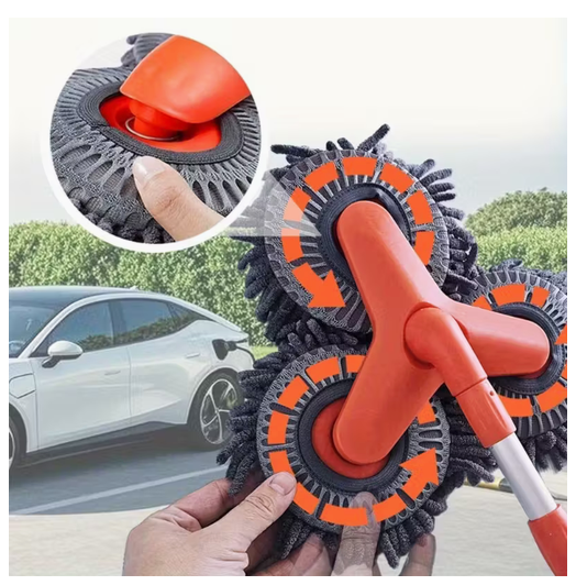 CleanWhips TriFlex Wash Mop