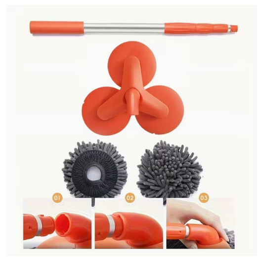 CleanWhips TriFlex Wash Mop